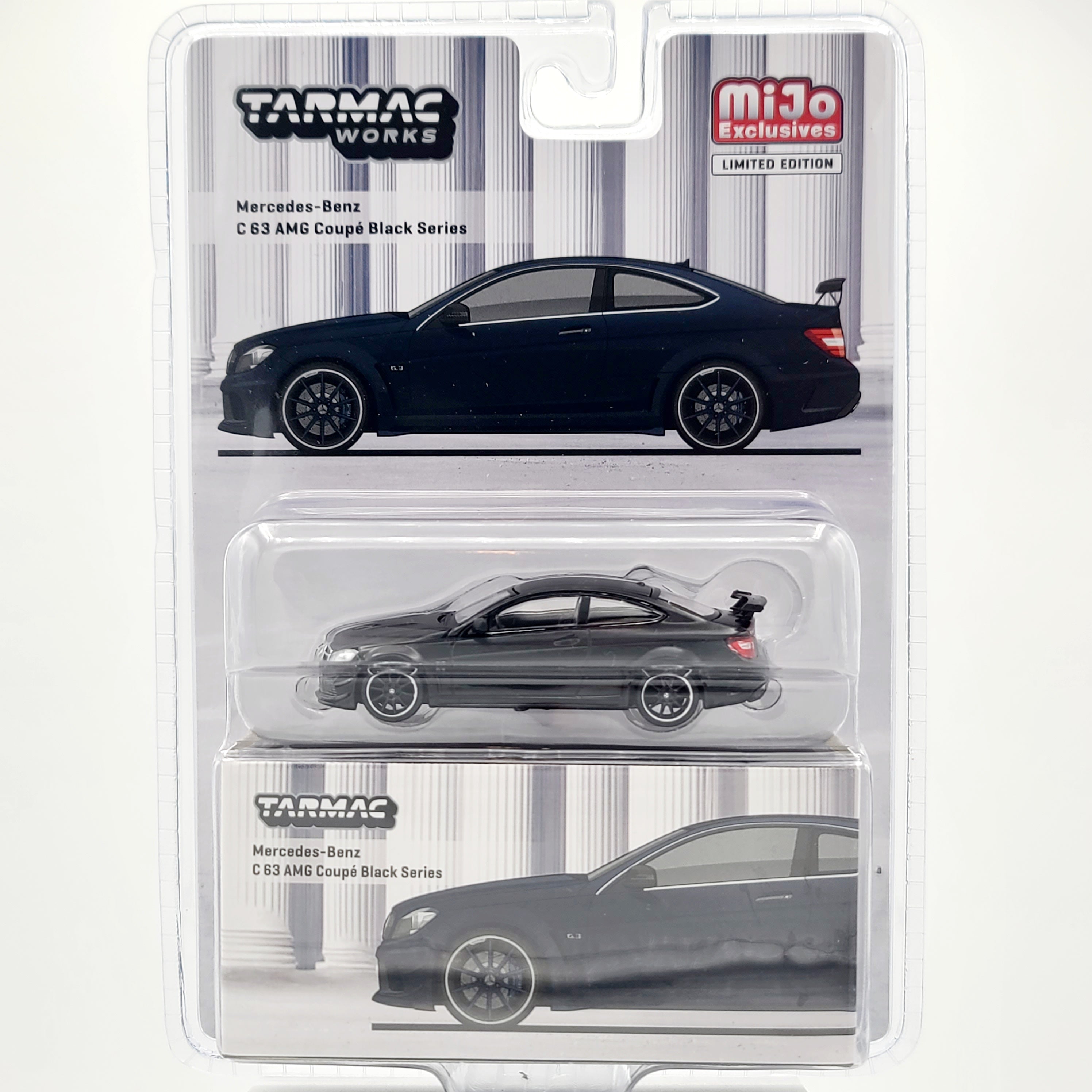 Tarmac Works Mercedes-Benz C63 AMG Coupe Black Series - 1:64 (2024 MiJo Exclusives - Limited Edition)